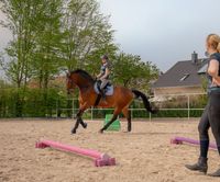 Reittraining mit Sch&uuml;lerin von Marie Koch